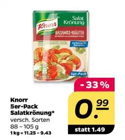 NETTO Knorr 5er-Pack Salatkrönung Angebot