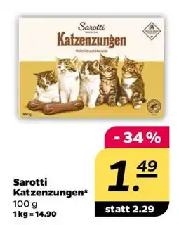 NETTO Sarotti Katzenzungen Angebot