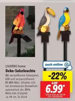 Lidl LIVARNO home Deko-Solarleuchte Angebot