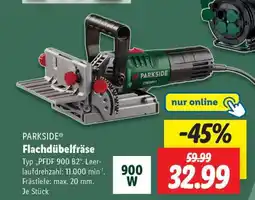 Lidl PARKSIDE Flachdübelfräse Angebot