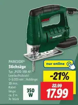 Lidl PARKSIDE Stichsäge Angebot