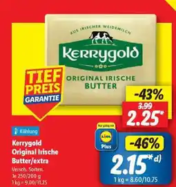 Lidl Kerrygold Original Irische Butter/extra Angebot