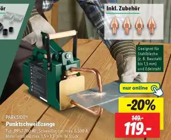 Lidl PARKSIDE Punktschweißzange Angebot