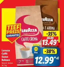 Lidl Lavazza Caffè Ganze Bohnen Angebot