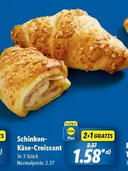 Lidl Schinken- Käse-Croissant Angebot