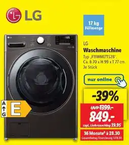 Lidl LG Waschmaschine Angebot