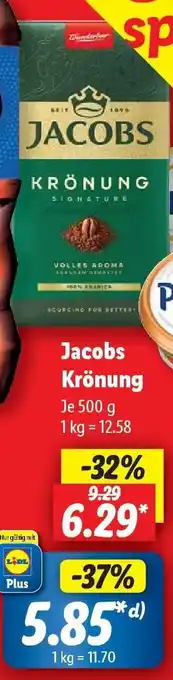 Lidl Jacobs Krönung Angebot