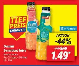 Lidl Granini Sensation/Enjoy Angebot