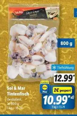 Lidl Sol & Mar Tintenfisch Angebot