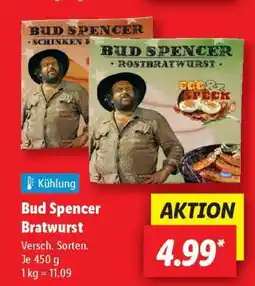 Lidl Bud Spencer Bratwurst Angebot