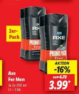 Lidl Axe For Men Angebot
