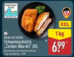 Aldi Nord Schweineschnitte „Cordon-Bleu-Art“ XXL Angebot