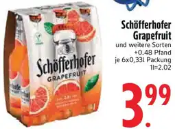 Edeka Schöfferhofer Grapefruit Angebot