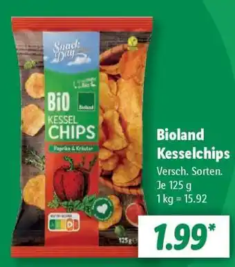 Lidl Bioland Kesselchips Angebot