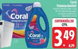 Edeka Coral Feinwaschmittel Angebot