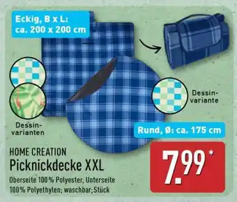 Aldi Nord Picknickdecke XXL Angebot