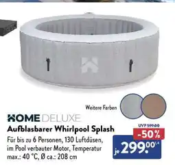 Aldi Nord Aufblasbarer Whirlpool Splash Angebot