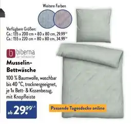 Aldi Nord Musselin-Bettwäsche Angebot