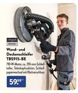 Aldi Nord Wand- und Deckenschleifer TBS915-BE Angebot