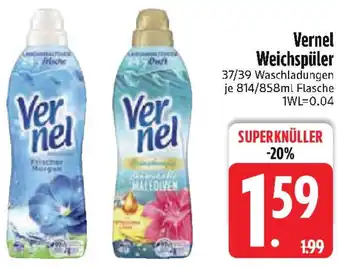 Edeka Vernel Weichspüler Angebot