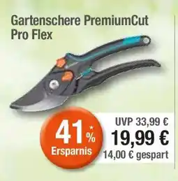Edeka Gartenschere PremiumCut Pro Flex Angebot
