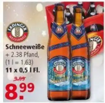 Multi Markt Erdinger Schneeweiße 11x0,5L Angebot