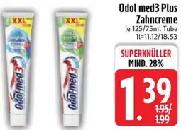 Edeka Odol med3 Plus Zahncreme Angebot