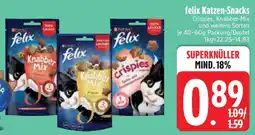 Edeka felix Katzen-Snacks Angebot