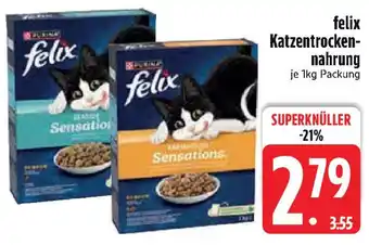 Edeka felix Katzentrockennahrung Angebot