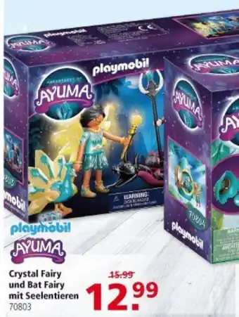 Multi Markt Playmobil Ayuma Crystal Fairy und Bat Fairy mit Seelentieren Angebot