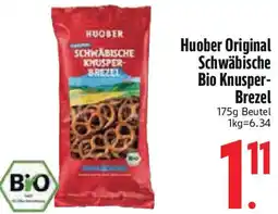 Edeka Huober Original Schwäbische Bio Knusper Brezel Angebot