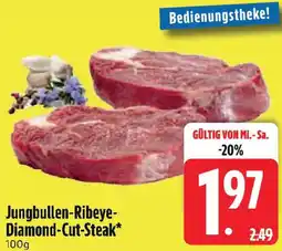 Edeka Jungbullen Ribeye Diamond Cut Steak Angebot