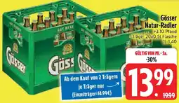 Edeka Gösser Natur-Radler Angebot