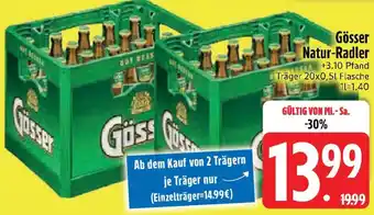 Edeka Gösser Natur-Radler Angebot