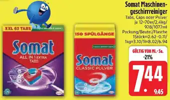 Edeka Somat Maschinengeschirrreiniger Angebot