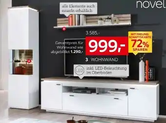 XXXLutz Novel Wohnwand Angebot