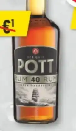 trinkgut Pott Rum 40 Angebot