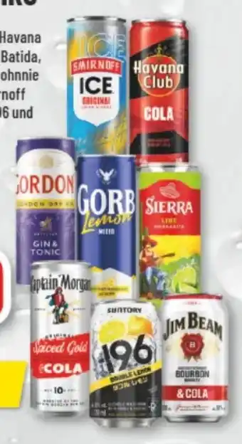 trinkgut Jim Beam Mixgetränke Angebot
