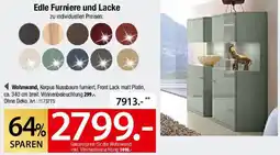 Zurbrüggen Wohnwand Angebot