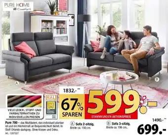 Zurbrüggen PURE HOME Sofa Angebot