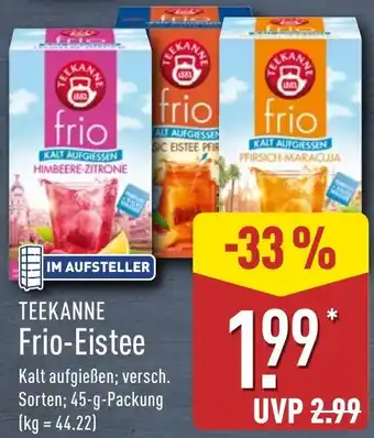 Aldi Nord TEEKANNE Frio-Eistee Angebot