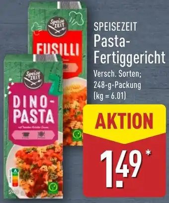 Aldi Nord SPEISEZEIT Pasta Fertiggericht Angebot