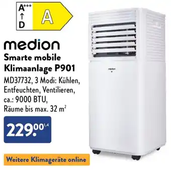 Aldi Nord medion Smarte mobile Klimaanlage P901 Angebot
