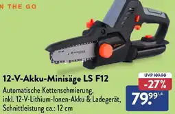 Aldi Nord YARD FORCE 12-V-Akku-Minisäge LS F12 Angebot