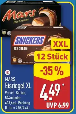 Aldi Nord MARS Eisriegel XL Angebot