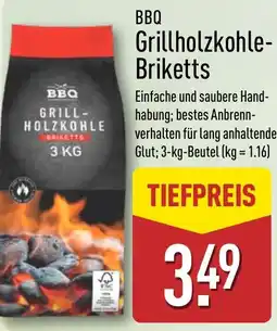 Aldi Nord BBQ Grillholzkohle Briketts Angebot