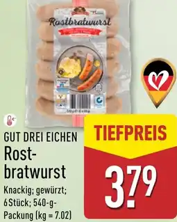 Aldi Nord GUT DREI EICHEN Rostbratwurst Angebot