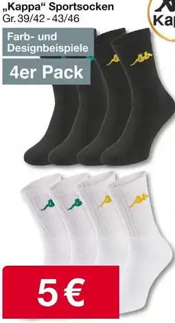 Woolworth Kappa Sportsocken Angebot