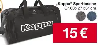 Woolworth Kappa Sporttasche Angebot