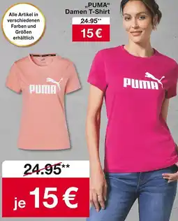 Woolworth PUMA Damen T-Shirt Angebot